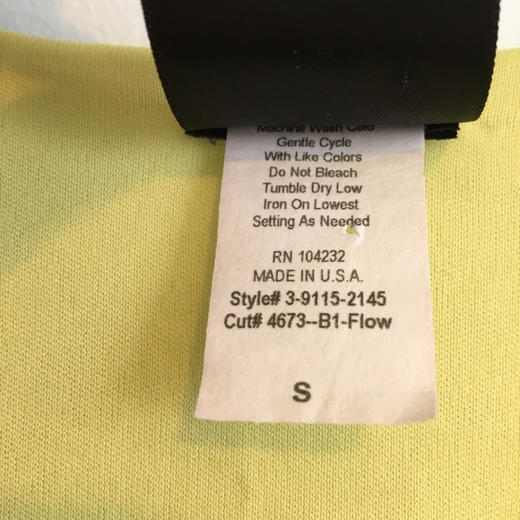 Green Paisley Sleeveless Asymmetrical Blouse Small - Picture 8 of 8